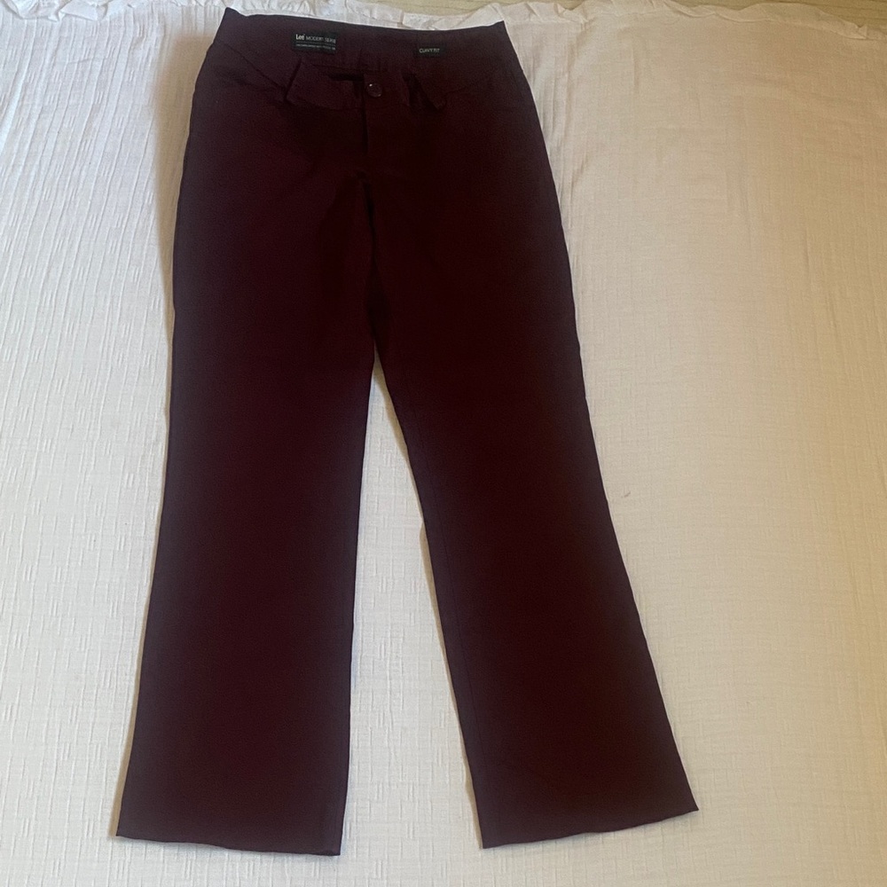 LEE Women's Burgundy Jeans